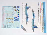  Foxbot Decals  1/48 Sukhoi Su-27P, Part 2, Ukranian Air Forces, digital camouflage FBOT48085