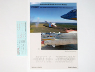  Foxbot Decals  1/48 Stencils for Missile Kh-25ML (AS-10 Karen) with death wishes, Ukranian Air Forces - Pre-Order Item FBOT48087