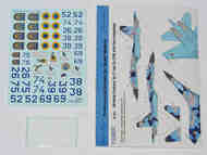 Ukrainian Sukhoi Su-27 and Su-27UB with Flora camouflage #FBOT48094