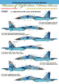  Foxbot Decals  1/72 Digital Sukhoi Su-27S & Sukhoi Su-27UB FBOT72004