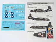 Foxbot Decals  1/72 Pin-Up Nose Art Douglas A-20 Boston and Stencils, Part 1 FBOT72006