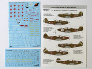  Foxbot Decals  1/72 Red Snake: Soviet Bell P-39N/P-39Q Airacobras and Stencils FBOT72014