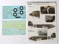  Foxbot Decals  1/72 Pin-Up Nose Art Douglas C-47 and Stencils, Part 1 FBOT72017