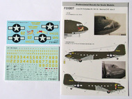  Foxbot Decals  1/72 Pin-Up Nose Art Douglas C-47 and Stencils, Part 3 FBOT72019