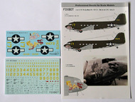 Foxbot Decals  1/72 Pin-Up Nose Art Douglas C-47 and Stencils, Part 5 FBOT72021