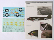  Foxbot Decals  1/72 Pin-Up Nose Art Douglas C-47 and Stencils, Part 6 FBOT72022