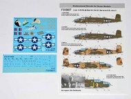  Foxbot Decals  1/72 North-American B-25C/D Mitchell 'Pin-Up Nose Art and Stencils' Part 3 FBOT72025