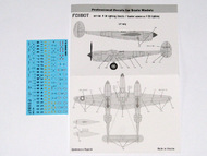  Foxbot Decals  1/72 Lockheed P-38 Lightning Stencils FBOT72030