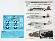  Foxbot Decals  1/72 North-American B-25G/J Mitchell (Late) 'Pin-Up Nose Art and Stencils' Part # 7 FBOT72041