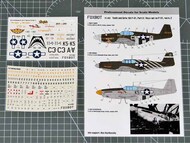  Foxbot Decals  1/72 North-American P-51 Mustang Nose art, Part 2 FBOT72052