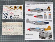  Foxbot Decals  1/72 North-American P-51 Mustang Nose art, Part 3 FBOT72053