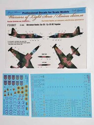 Ukrainian Rooks: Sukhoi Su-25 markings and stencils #FBOT72055T