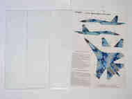 Sukhoi Su-27PM-1 Blue 58, Ukrainian Air Forces, digital camouflage #FM32006