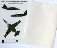  Foxbot Decals  1/48 Masks for Sukhoi Su-25UB Blue 60 FM48012