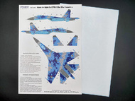  Foxbot Decals  1/72 Digital Masks for Sukhoi Su-27P Blue 58, Ukranian Air Forces, digital camouflage - Pre-Order Item FM72019