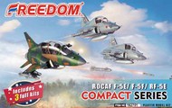  Freedom Model Kits  NoScale Compact Series - ROCAF F-5E F-5F RF-5E Freedom Fighter [3 kits]* FDK162701