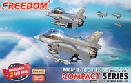  Freedom Model Kits  NoScale Compact Series - ROCAF F-16C / F-16D Block 70 Falcon [2 kits] FDK162712