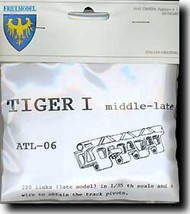  Friulmodel  1/35 Tracks Tiger I, Sturmtiger, Late Rubber Tire FRIATL006