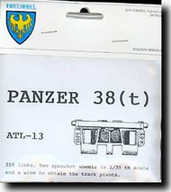  Friulmodel  1/35 Tracks Panzer 38(t) & 2 Drive Sprockets FRIATL013