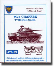  Friulmodel  1/35 Tracks M24 Chaffee with 2 drive sprockets and 2 idlers FRIATL039