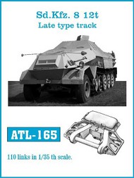  Friulmodel  1/35 Sd.Kfz.8 12t Late Track Set (110 Links) FRIATL165
