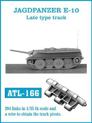  Friulmodel  1/35 Jagdpanzer E10 Late Track Set (204 Links) FRIATL166