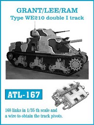 Grant/Lee/Ram Type WE210 Double I Track Set (168 Links) #FRIATL167