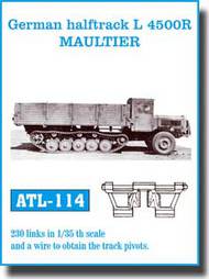 German Halftrack L4500R Maultier Track Link Set (230 Links) #FRIATL114