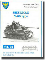  Friulmodel  1/35 Tracks for Sherman T66 for M51 Isherman FRIATL089