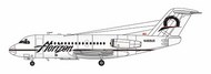 Fokker F-28-1000 Horizon Air #FRP4115