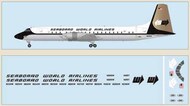  F-rsin Plastic  1/144 Canadair CL-44 - Seaboard World Airliners FRP4119