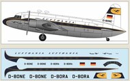  F-rsin Plastic  1/144 Vickers Viking Lufthansa FRP4135