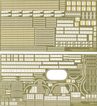  Fujimi  1/200 Photo-Etched Parts for Battleship Yamato (Central Structure & Outlying Facilities)* FJM20440