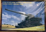  Fujimi  1/144 80cm Eisenbahngeschutz "Dora" Railway Gun OUT OF STOCK IN US, HIGHER PRICED SOURCED IN EUROPE FJMMT9511