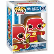  Funko Pop  NoScale DC Comics Super Heroes Gingerbread Flash Pop! Vinyl Figure FU64323