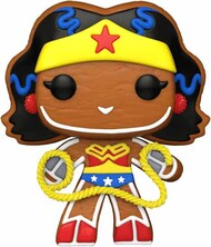 DC Comics Super Heroes Gingerbread Wonder Woman Pop! Vinyl Figure #FU64324