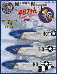 North-American P-51B/P-51D Meyer's Maulers Part I #FBD32006