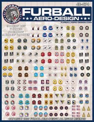  Furball Aero-Design  1/48 USN Fighter Squadron Aircrew Patches FBD48074