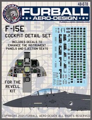  Furball Aero-Design  1/48 'Cockpit Detail' series Revell F-15E Eagle FBD48078