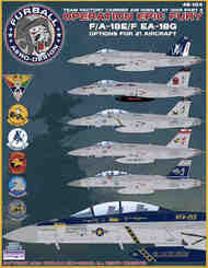 Boeing F/A-18E/F/A-18F and EA-18G's taking part in Operation Epic Fury #FBD48104