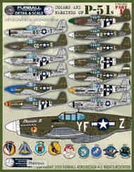 Colors & Marking of North-American P-51s Part I #FBDS4834