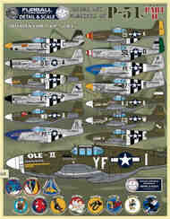 Colors & Marking of North-American P-51s Part II #FBDS4835