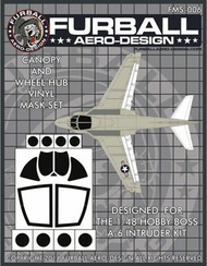  Furball Aero-Design  1/48 Grumman A-6 Intruder Vinyl Mask Set FMS006