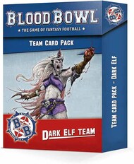  Games Workshop  NoScale 200-44 BLOOD BOWL DARK ELF TEAM CARD PACK GW20044