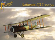 Salmson 2A2 Mid Type WWI 2-Seater Biplane Fighter w/French & US markings #GPT48002
