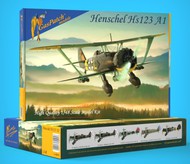  GasPatch Models  1/48 Henschel Hs.123A-1 Biplane Bomber GPT48095