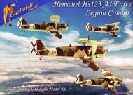  GasPatch Models  1/48 Henschel Hs.123A-1 Spanish Civil War Condor Legion GPT48097