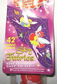  GAYLA INDUSTRIES  NoScale 42"x22" Sky Fairies Delta Wing Kite GAY105