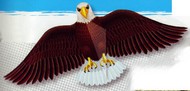  GAYLA INDUSTRIES  NoScale 55"x24" American Bald Eagle Wing Flapper Kite GAY836