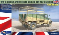 WWII British Army Closed Cab 30cwt 4x2 GS Truck #GKO350072